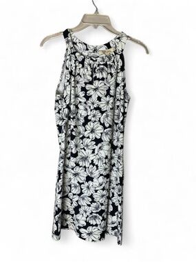 ✨ ARYEH Black & White Floral Halter Dress | Size Small ✨